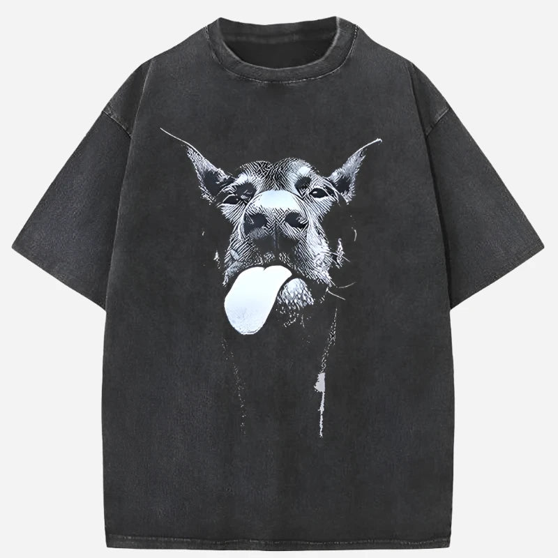 Oversized T-Shirt - Doberman - Dogezy