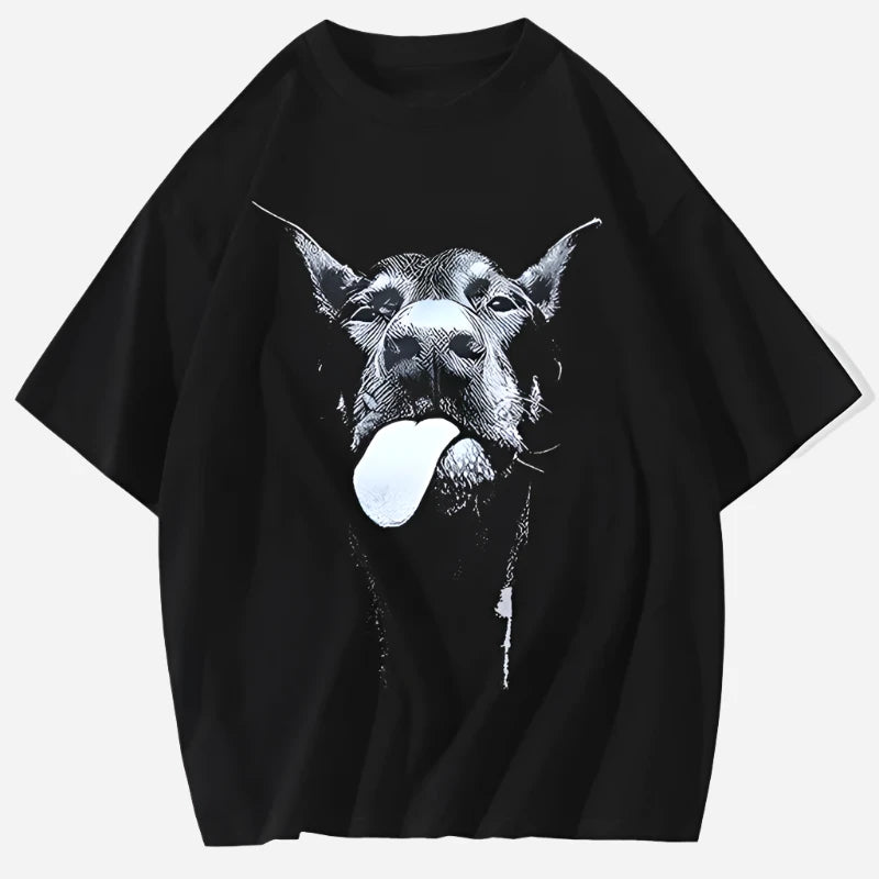 Oversized T-Shirt - Doberman - Dogezy